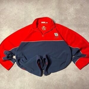 Vintage Dale Jr Nascar Fleece Quarter Zip